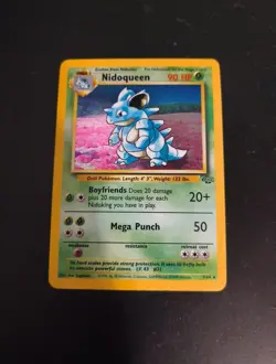 🔥🔥Pokemon TCG Nidoqueen Jungle Holo Card 7/64 Authentic Rare Mint🔥🔥 - Image 4