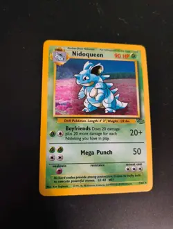 🔥🔥Pokemon TCG Nidoqueen Jungle Holo Card 7/64 Authentic Rare Mint🔥🔥 - Image 5