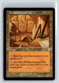 Archaeological Dig Invasion Uncommon - MTG Magic the Gathering Card - Image 1