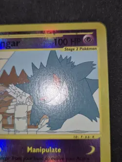 POKEMON CARD GENGAR 10/104 REVERSE SKYRIDGE ENGLISH NEAR MINT/MINT CHECK PHOTOS - Image 5