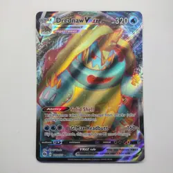 2020 Pokemon SWSH Champion's Path Drednaw VMAX Holo #015/073 MINT PACK FRESH - Image 1