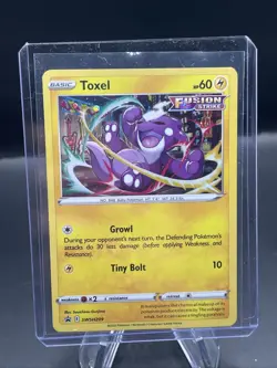 Toxel - SWSH209 - Pokemon Sword & Shield Promo Ultra Rare Holo Card NM - Image 1