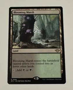 MTG Blooming Marsh - Outlaws of Thunder Junction LP - Image 1