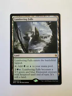 Lumbering Falls - MTG Battle for Zendikar - NM - Image 1