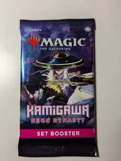 Kamigawa: Neon Dynasty Set Booster Pack - MTG - SEALED - Image 1
