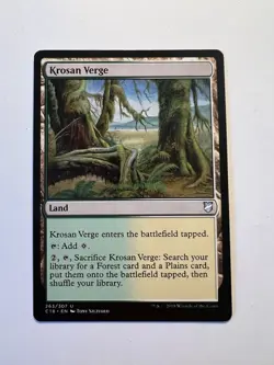 Krosan Verge - MTG Commander 2018 - NM - Image 1