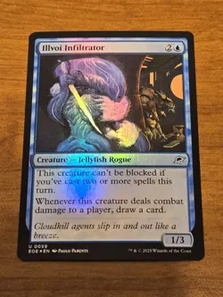 MTG Edge of Eternities - Illvoi Infiltrator - EOE 59 - FOIL - Image 1