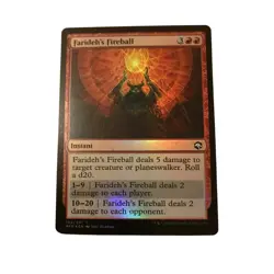 x1 Faridehs Fireball Adventures Forgotten Realms FOIL MTG 142/281 COMMON M/NM 1x - Image 1