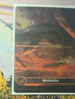 Mountain - Galaxy Foil - Borderless - EOE - MTG - EN - NM - 0370 - Image 2