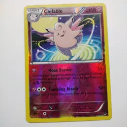 Pokemon Clefable Reverse Holo Rare XY Breakpoint 82/122 LP - Image 1