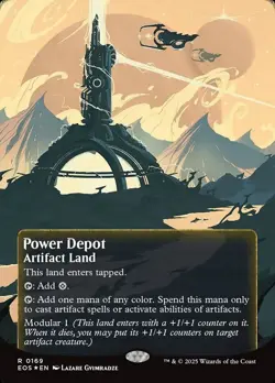 1x - Power Depot - (borderless - #79) - EOS: Stellar Sights - NM MTG - Image 1