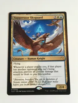 MTG Suppressor Skyguard 0046 Rare Non-Foil Ravinica Clue Edition - Image 1