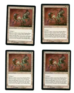 x4 MTG Parallax Wave Nemesis LP/MP Rare Magic the Gathering Playset - Image 1