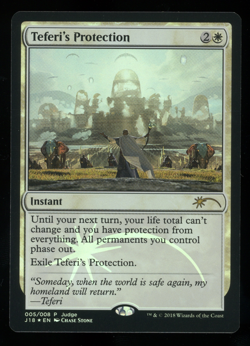 Teferi's Protection - Foil - MTG Judge Promo - RareCo - Image 1