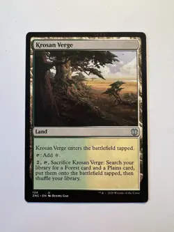 Krosan Verge - MTG Zendikar Rising Commander - NM - Image 1