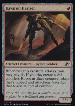 MTG Edge of Eternities - Kavaron Harrier - EOE 139 - FOIL - Image 2