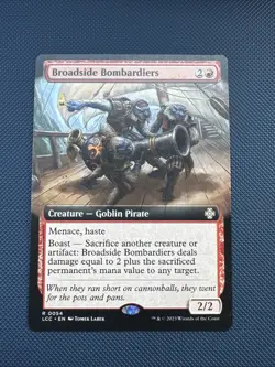 MTG Broadside Bombardiers (Extended Art) LCC NM - Image 1