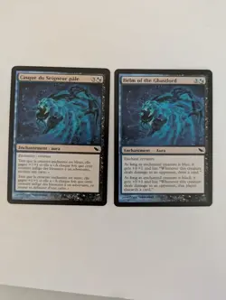 2 Helm of the Ghastlord Shadowmoor MTG NM Free Shipping with tracking - Image 1
