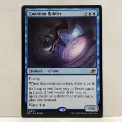 MTG Quantum Riddler Magic: The Gathering Edge of Eternities Mythic #0072 - Image 1