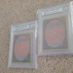MTG Collector's Edition 1993 Tropical Island BGS 9 Mint x 2 both cards included - Image 4