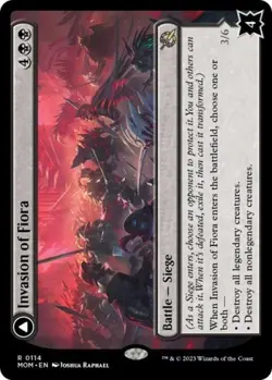 Invasion of Fiora -Foil Light Play MTG March of the Machine - Image 1