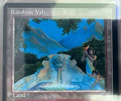 Rainbow Vale Fallen Empires MTG Land - NM/M - Never Played - Image 3