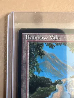 Rainbow Vale Fallen Empires MTG Land - NM/M - Never Played - Image 4
