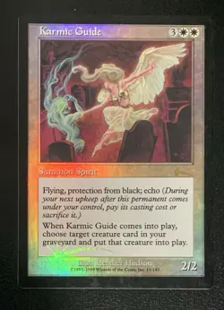 Magic the Gathering Karmic Guide FOIL Urza’s Legacy MtG RARE! - Image 1