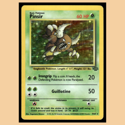 Pinsir #9 1999 Classic - Jungle Basic/Rare Holo Pokemon Card EX - Image 1