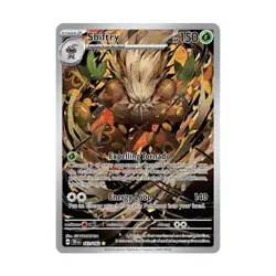 Pokemon SV05: Temporal Forces Shiftry - 163/162 (IR) #163/162 (Holo) NM - Image 1