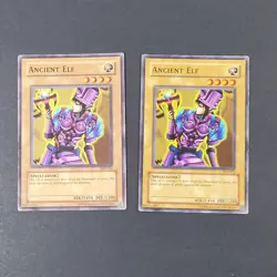 Yugioh TCG - 2x Ancient Elf - SDY-024 - NM/LP - Unl - Vintage 2002 - Monster - Image 2
