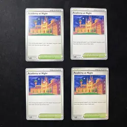 4x Academy at Night Playset | 054/064 | Uncommon | Pokemon Shrouded Fable - Image 1