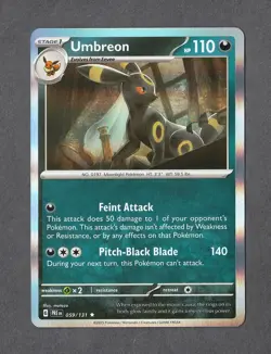 Pokemon TCG Prismatic Evolutions - Umbreon 059/131 - Holofoil - NM-MT OR BETTER - Image 1