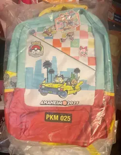 2025 Pokemon World Championships Backpack Anaheim California Worlds IN HAND - Image 1