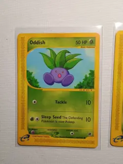 Vileplume 69/165 Gloom 78/165 Oddish 122/165 Expedition Pokemon E Series Card 3x - Image 2