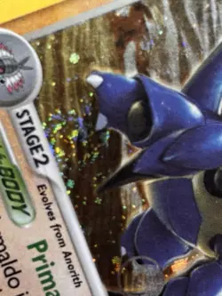 Armaldo Prerelease Promo EX Sandstorm Pokemon VLP/NM Promo 1/100 Holo Rare SWIRL - Image 2