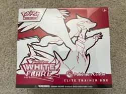 Pokemon Center White Flare Elite Trainer Box ETB Brand New Sealed - Image 1