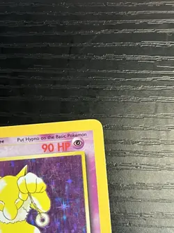 Pokemon TCG Hypno 8/62 Fossil Unlimited Holo Vintage Rare Card WOTC 1999 MP - Image 4