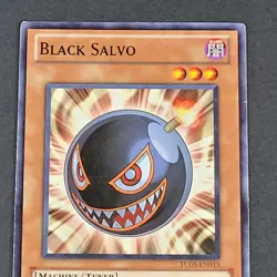 Yugioh TCG - Black Salvo - TU05-EN015 - LP - Unlimited Ed- Common - Dark - 2011 - Image 4