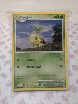Turtwig 103/130 Diamond and Pearl Pokemon Lightly Played (LP) - Image 1