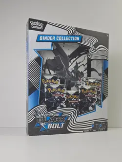 Pokemon TCG Scarlet & Violet Black Bolt Binder Collection NEW/Factory Sealed - Image 1