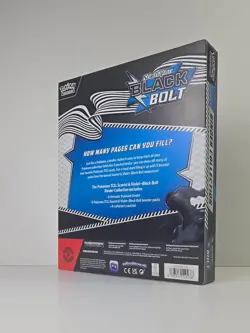 Pokemon TCG Scarlet & Violet Black Bolt Binder Collection NEW/Factory Sealed - Image 2