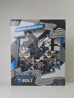 Pokemon TCG Scarlet & Violet Black Bolt Binder Collection NEW/Factory Sealed - Image 3