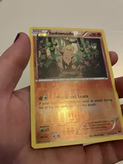 Pokemon TCG Sudowoodo Breakpoint 67/122 Reverse Holo NM - Image 2