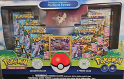 Radiant Eevee Premium Collection -Pokemon Go Set - Factory Sealed Pokemon TCG - Image 1