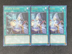 3x YuGiOh! - Runick Slumber TAMA-EN028 Rare 1st Edition Near Mint - Image 1