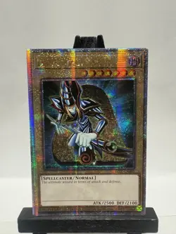 Dark Magician Quarter Century Rare Limited Ed NM LC01-EN005 YUGIOH TCG - Image 1