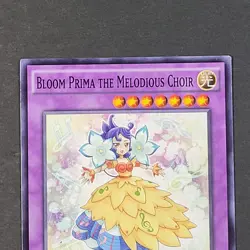 Yugioh TCG - Bloom Prima The Melodious Choir - SP17-EN041 - NM - 1st Fusion 2017 - Image 5