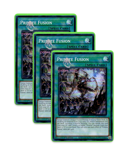 Yugioh! Primite Fusion DUAD-EN065 (Super Rare) 1st Ed 3x "Primite Support" - Image 1