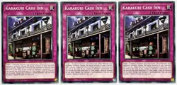 3 x IGAS-EN073 Karakuri Cash Inn - Common Mixed Ed Near Mint YuGiOh Cards - Image 1